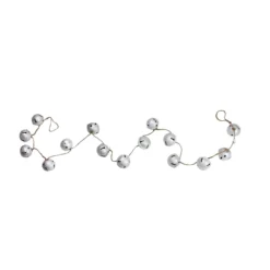 5' X 2" Silver And Black Jingle Bell Star Cutouts Artificial Christmas Garland - Unlit 7 5' X 2" Silver And Black Jingle Bell Star Cutouts Artificial Christmas Garland - Unlit -Noel Twinkle Shop midwest 155568 3 97710.1667491086