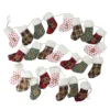 8' X 1" White And Red Stocking Artificial Christmas Garland - Unlit -Noel Twinkle Shop nk1quvvcccjatrjkdyog6z64asvnj90b 65040.1667660090