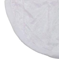 48" White Iridescent Glitter Snowflake Christmas Tree Skirt 7 48" White Iridescent Glitter Snowflake Christmas Tree Skirt -Noel Twinkle Shop northlight20l85452 95284.1667597477
