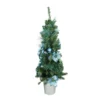 4' Green Potted Two-Tone Pine Pencil Artificial Christmas Tree - Unlit -Noel Twinkle Shop northlight20s84850 1 62804.1667575846