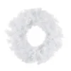 Pre-Lit White Alaskan Pine Artificial Christmas Wreath, 48-Inch, Warm White LEDLights -Noel Twinkle Shop northlight20v94181 temp 08068.1674058125