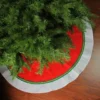 48" Red And White Contemporary Christmas Tree Skirt -Noel Twinkle Shop northlight 550000go 03255.1667659203