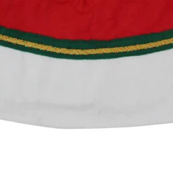 48" Red And White Contemporary Christmas Tree Skirt 7 48" Red And White Contemporary Christmas Tree Skirt -Noel Twinkle Shop northlight 550001go 3 03923.1667659204