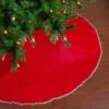 48" Red And White Shell Reversible Christmas Tree Skirt -Noel Twinkle Shop northlight 550023go 1 08895.1667491713