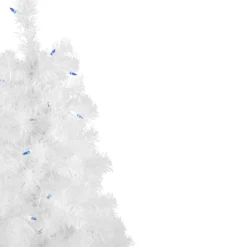 4' Pre-Lit Slim White Pine Artificial Christmas Tree - Blue Lights -Noel Twinkle Shop northlight b03894 2 updated 65553.1667575967