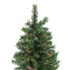 6.5' Pre-Lit Medium Mixed Pine And Iridescent Glitter Artificial Christmas Tree - Clear Lights 9 6.5' Pre-Lit Medium Mixed Pine And Iridescent Glitter Artificial Christmas Tree - Clear Lights -Noel Twinkle Shop northlight b83531 2 98491.1667578499