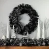 Black Bristle Artificial Christmas Wreath- 36 Inches, Warm White LED Lights 2 Black Bristle Artificial Christmas Wreath- 36 Inches, Warm White LED Lights -Noel Twinkle Shop northlight b83534 styled201 67788.1684767924
