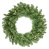 24" Pre-Lit Eastern Pine Artificial Christmas Wreath - Clear Lights -Noel Twinkle Shop northlight b84682 84967.1667533620