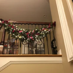 60" Pre-Lit Eastern Pine Artificial Christmas Swag - Clear Lights -Noel Twinkle Shop northlight b84688 cxpic 79858.1676393438