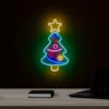 15" LED Lighted Neon Christmas Tree Wall Sign -Noel Twinkle Shop northlight fm91370 12224.1667536731
