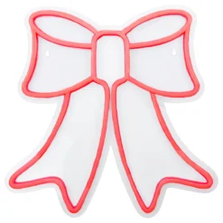 15" Red LED Lighted Neon Style Bow Christmas Window Silhouette 8 15" Red LED Lighted Neon Style Bow Christmas Window Silhouette -Noel Twinkle Shop northlight fm94474 1 78874.1667540262