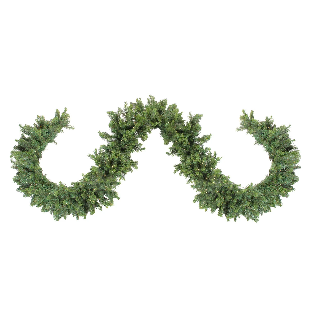 9' X 9" Pre-Lit LED Oregon Noble Fir Artificial Christmas Garland - Warm White Lights 3 9' X 9" Pre-Lit LED Oregon Noble Fir Artificial Christmas Garland - Warm White Lights