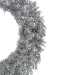 36" Silver Tinsel Artificial Christmas Wreath, Unlit 9 36" Silver Tinsel Artificial Christmas Wreath, Unlit -Noel Twinkle Shop northlight gb91009 1 28984.1667573277