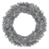 36" Silver Tinsel Artificial Christmas Wreath, Unlit -Noel Twinkle Shop northlight gb91009 57005.1667573276