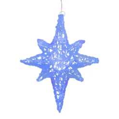 24" Color Changing Blue And White LED Bethlehem Star Hanging Christmas Decoration 12 24" Color Changing Blue And White LED Bethlehem Star Hanging Christmas Decoration -Noel Twinkle Shop northlight gv94136 5 64801.1682111712
