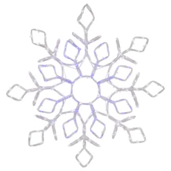 23" Lighted Snowflake Window Silhouette Christmas Decoration -Noel Twinkle Shop northlight gv94146 4 37149.1682111653