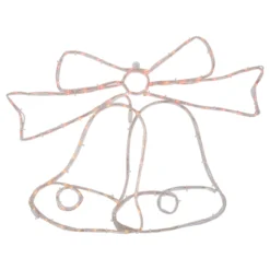 23" LED Lighted Bow 4 Function Christmas Window Silhouette 8 23" LED Lighted Bow 4 Function Christmas Window Silhouette -Noel Twinkle Shop northlight gv94147 3 07577.1681756849