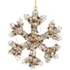 19" Lighted Silver Glittered Berry Rattan Snowflake Christmas Window Decoration -Noel Twinkle Shop northlight h85240 1 92700.1667592755