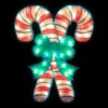 18.5" Lighted Double Candy Cane Christmas Window Silhouette -Noel Twinkle Shop northlight ha92194 1 47474.1667569235