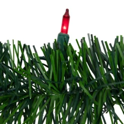 18' Pre-Lit Pine Two-tone Artificial Christmas Garland - Multicolor Lights -Noel Twinkle Shop northlight ha99329 4 27262.1679328591