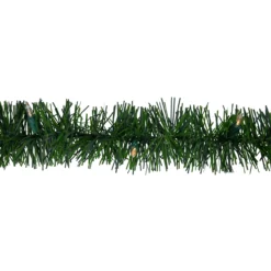 18' Pre-Lit Battery Operated Pine Artificial Christmas Garland - Warm White LED Lights -Noel Twinkle Shop northlight ha99334 3 26190.1679328596