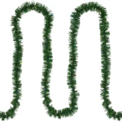 18' Pre-Lit LED Battery Operated Pine Artificial Christmas Garland - Multicolor Lights -Noel Twinkle Shop northlight ha99335 2 26765.1679328598