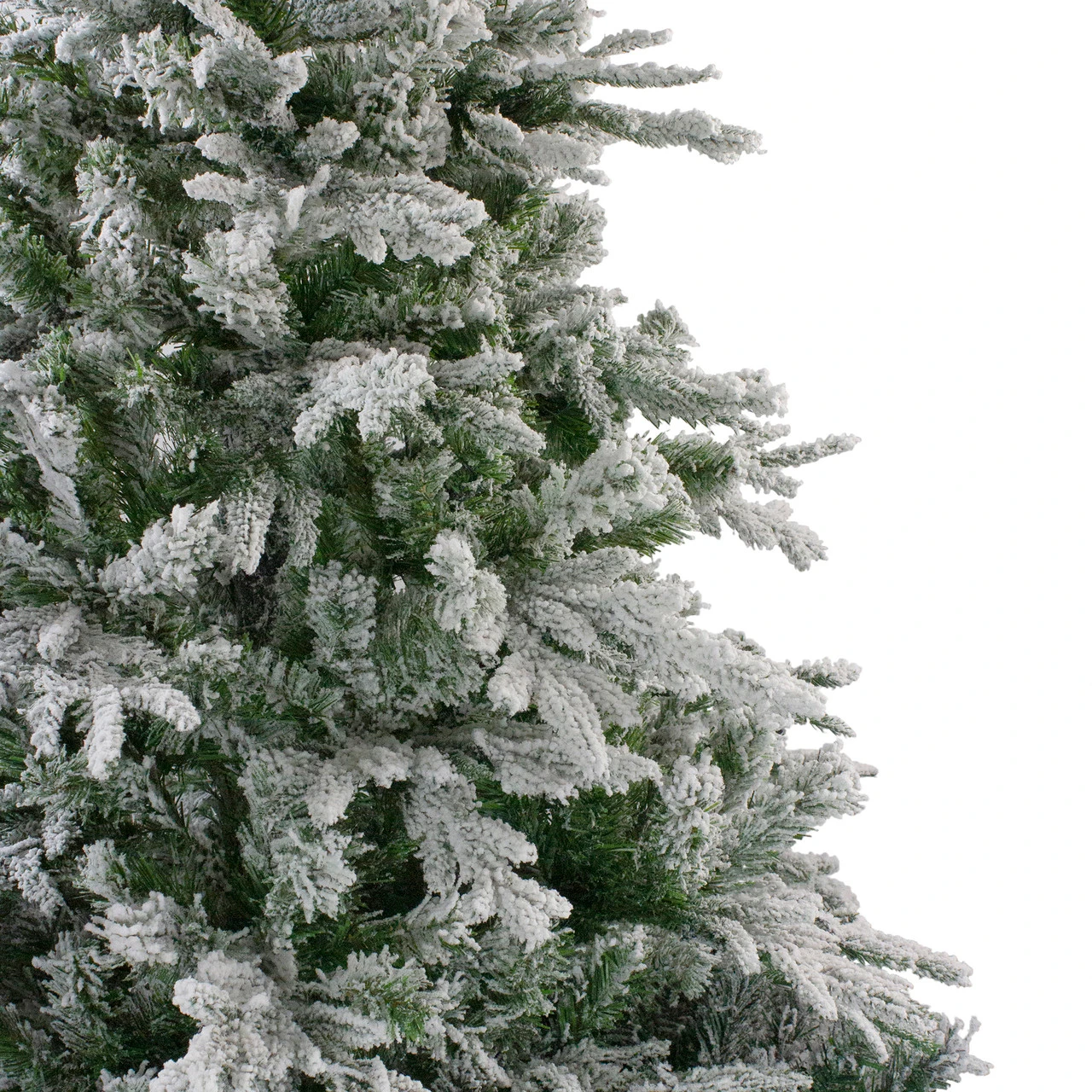 7.5' Flocked Winfield Fir Artificial Christmas Tree - Unlit 6 7.5' Flocked Winfield Fir Artificial Christmas Tree - Unlit - Image 4