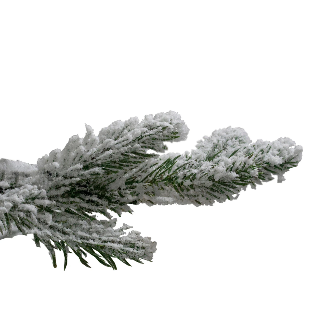 7.5' Flocked Winfield Fir Artificial Christmas Tree - Unlit 5 7.5' Flocked Winfield Fir Artificial Christmas Tree - Unlit - Image 3