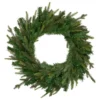 Pre-Lit LED Gunnison Pine Artificial Christmas Wreath - 24-Inch, Clear Lights -Noel Twinkle Shop northlight hb27092 updated2022 1 47526.1667569514