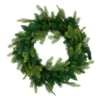 Pre-Lit Woodcrest Pine Artificial Christmas Wreath - 48-Inch, Clear Lights -Noel Twinkle Shop northlight hb27104 76342.1667578091