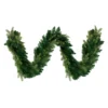 9' X 10" Pre-lit LED Woodcrest Pine Artificial Christmas Garland - Clear Lights -Noel Twinkle Shop northlight hb27109 58133.1667623638