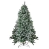 6.5' Flocked Winter Park Fir Artificial Christmas Tree - Unlit -Noel Twinkle Shop northlight hb27123 15521.1667569518