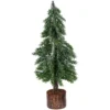 14" Frosted Icy Pine Tree With Jute Base Christmas Tree, Unlit 1 14" Frosted Icy Pine Tree With Jute Base Christmas Tree, Unlit -Noel Twinkle Shop northlight hn92686 1 pre20list 86168.1683674090