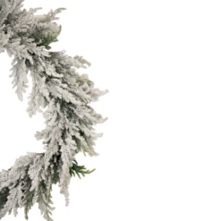 Heavily Flocked Pine Artificial Christmas Wreath, 20-Inch, Unlit -Noel Twinkle Shop northlight hn92698 2updated 76610.1669835055