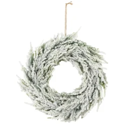 Heavily Flocked Pine Artificial Christmas Wreath, 11.75-Inch, Unlit -Noel Twinkle Shop northlight hn92699 2 pre20list 30049.1667531715