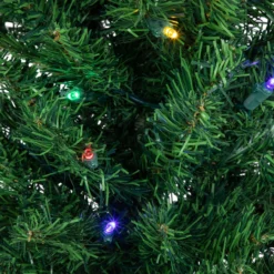 6' Pre-Lit Pencil Northern Balsam Fir Artificial Christmas Tree, Multi LED Lights 10 6' Pre-Lit Pencil Northern Balsam Fir Artificial Christmas Tree, Multi LED Lights -Noel Twinkle Shop northlight j00068 03 16671.1687966233