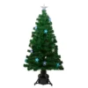 4' Pre-lit Potted Medium Pine Color Changing Star Artificial Christmas Tree - Multi-Color Fiber Optic LED Lights -Noel Twinkle Shop northlight j65092 14817.1667663104