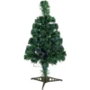 2' Pre-Lit Medium Color Changing Fiber Optic Artificial Christmas Tree -Noel Twinkle Shop northlight j90545 98288.1667531215