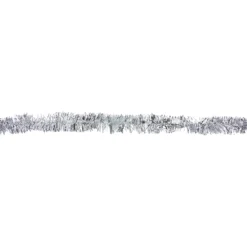 50' X 2.5" Silver Christmas Foil Tinsel Garland - Unlit 9 50' X 2.5" Silver Christmas Foil Tinsel Garland - Unlit -Noel Twinkle Shop northlight k00361 2 56807.1667033048