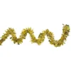 50' X 4' Gold And Snowblush Wide Cut Tinsel Christmas Garland - Unlit -Noel Twinkle Shop northlight k00372 1 56604.1667178922