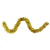 50' X 2.5" Deep Gold Christmas Foil Tinsel Garland - Unlit -Noel Twinkle Shop northlight k00374 75226.1667575651