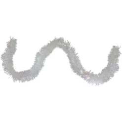 50' X 3" Iridescent Artificial Tinsel Christmas Garland - Unlit