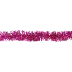 Shiny Pink Traditional Tinsel Garland - 50 Feet, Unlit -Noel Twinkle Shop northlight k28317 1 61352.1667572864