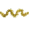 50' X 3" Gold Boa Wide Cut Tinsel Christmas Garland - Unlit