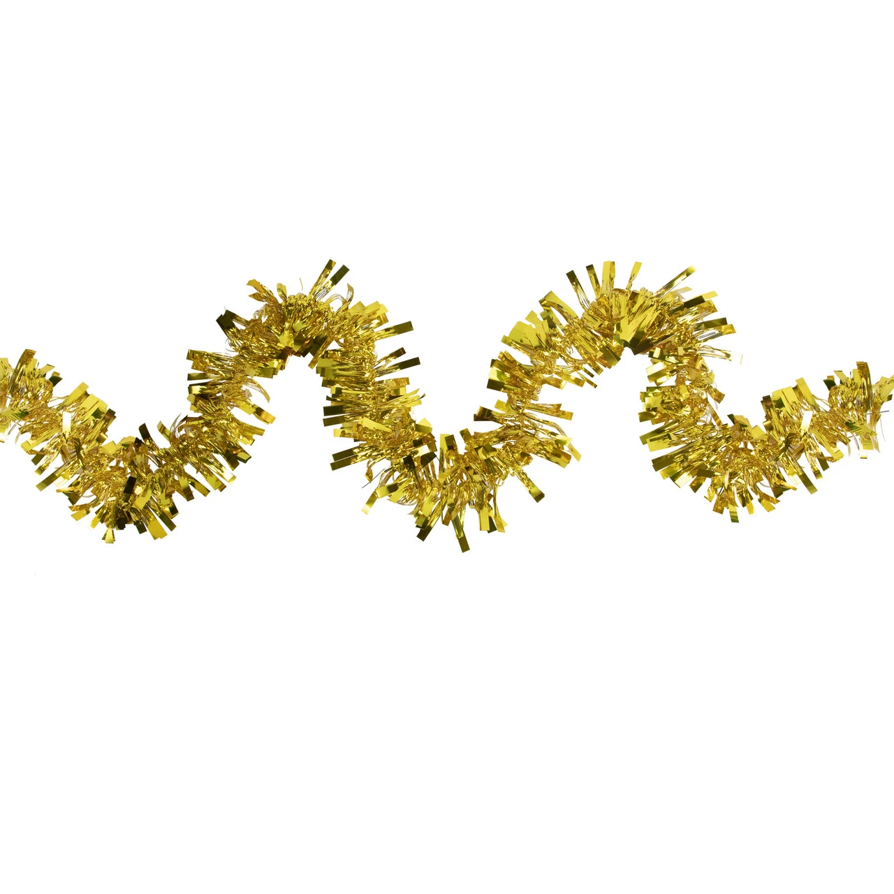 50' X 3" Gold Boa Wide Cut Tinsel Christmas Garland - Unlit 3 50' X 3" Gold Boa Wide Cut Tinsel Christmas Garland - Unlit
