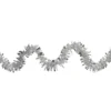 50' X 3" Silver Boa Wide Cut Tinsel Christmas Garland - Unlit 1 50' X 3" Silver Boa Wide Cut Tinsel Christmas Garland - Unlit -Noel Twinkle Shop northlight k94048 1 42135.1667533309