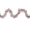 50' X 3" Silver Christmas Candy Cane Wrapped Tinsel Garland - Unlit -Noel Twinkle Shop northlight k94057 1updated 46209.1667664834