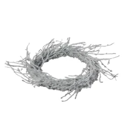 Snow Flocked And Iridescent Glitter Twig Artificial Christmas Wreath - 24-Inch, Unlit 6 Snow Flocked And Iridescent Glitter Twig Artificial Christmas Wreath - 24-Inch, Unlit -Noel Twinkle Shop northlight kji15970 68583.1667530527