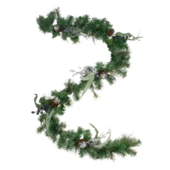 6' X 12" Pine And Blueberries Artificial Christmas Garland - Unlit 7 6' X 12" Pine And Blueberries Artificial Christmas Garland - Unlit -Noel Twinkle Shop northlight kji20x6271gl 1 11556.1667491174