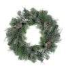 Mixed Pine And Blueberries Artificial Christmas Wreath -24-Inch, Unlit 1 Mixed Pine And Blueberries Artificial Christmas Wreath -24-Inch, Unlit -Noel Twinkle Shop northlight kji85826 updated 65241.1667597159